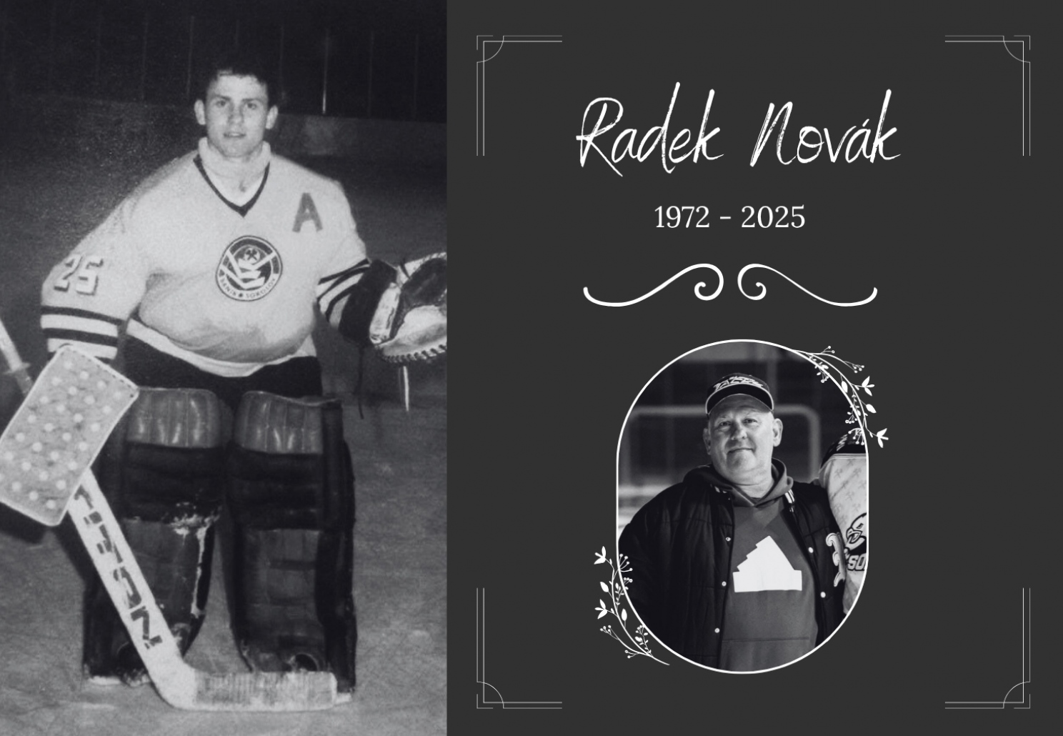 Zemřel bývalý brankář Radek Novák