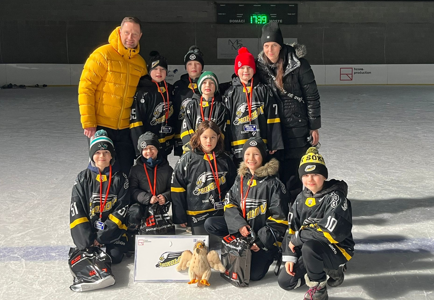 Kategorie U10 šestá na Winter Hockey Days