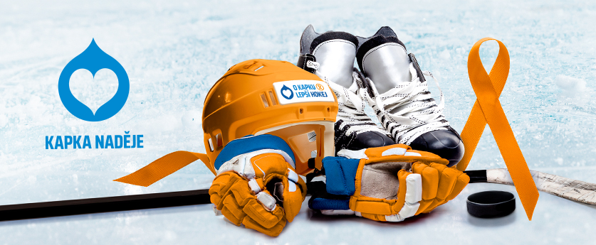 Pátý O Kapku lepší hokej oblékne hráče do oranžové