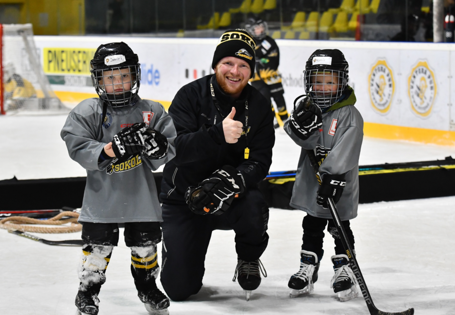 Ivan Říha se těší na nové zájemce o hokej