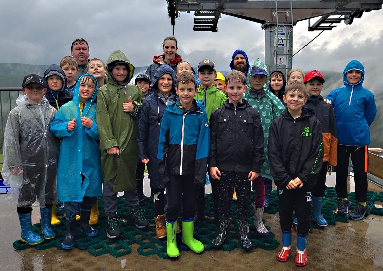 Na nejmenší hokejisty Baníku čekal víkend plný her a zábavy na Stříbrné