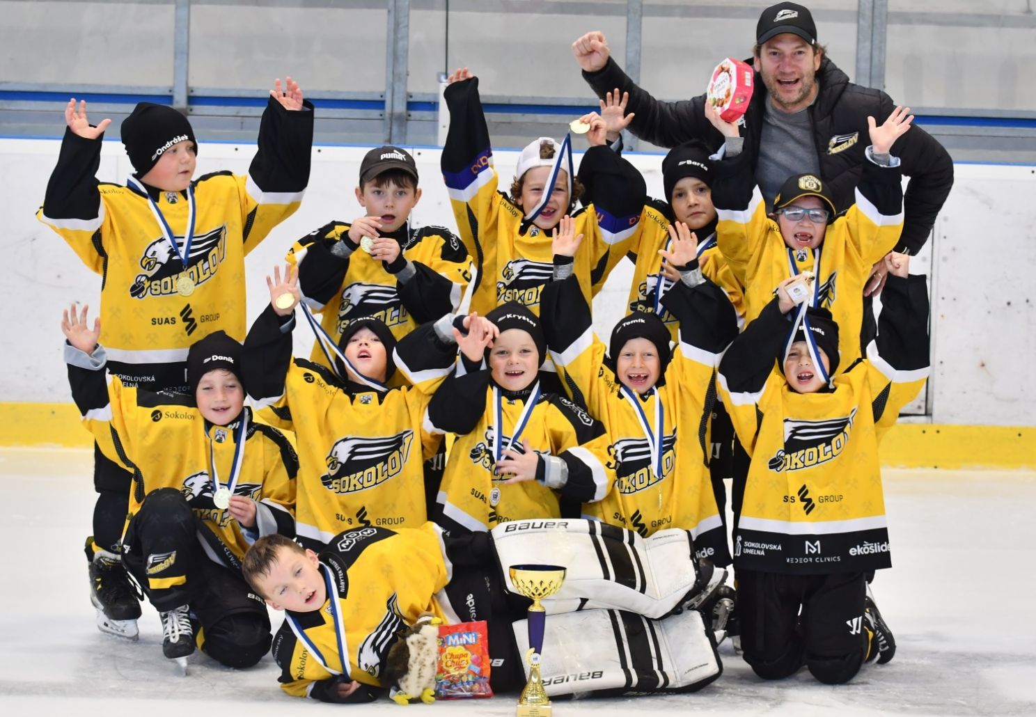 Kategorie U8 získala zlato ve Světlé nad Sázavou