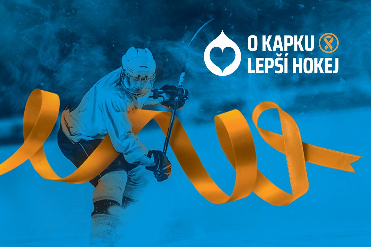 Hokej se zahalí do oranžové. Bude O Kapku lepší