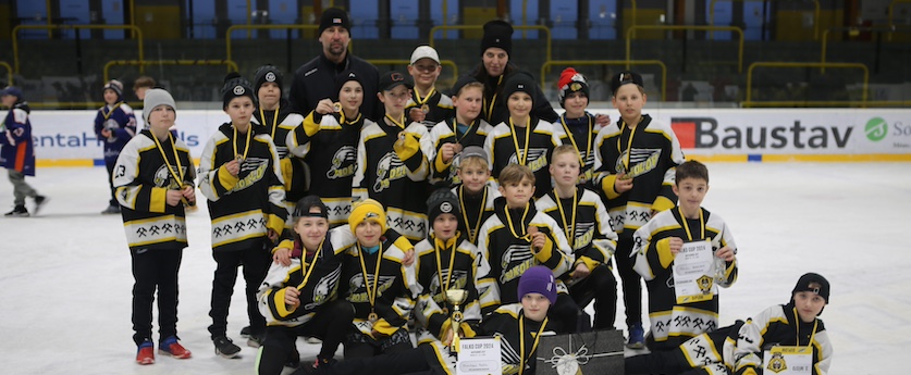 Mladší žáci obsadili na domácím turnaji třetí místo