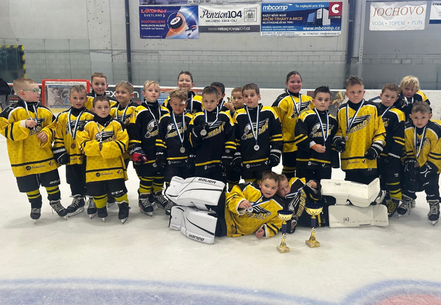 Kategorie U7 – dva týmy, dvě medaile