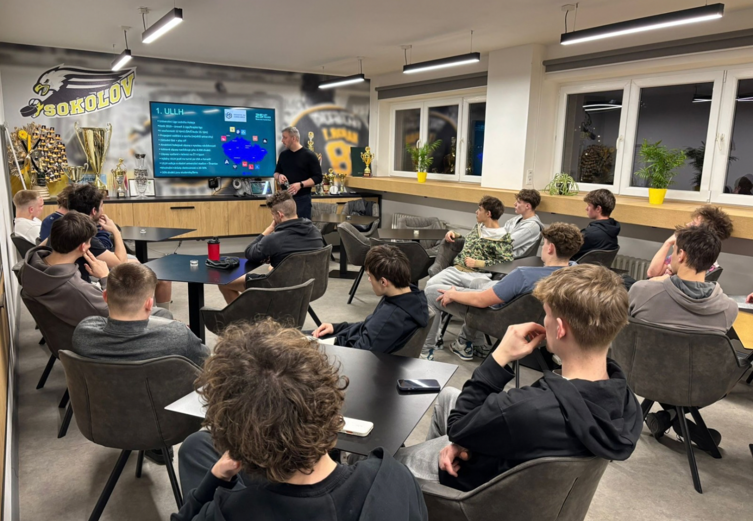 Na Baníku se konala přednáška ŠAVŠ HOCKEY MB